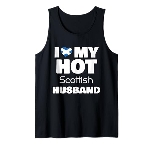 Married To Hot Scotland Man I Love My Hot Scottish Husband Camiseta sin Mangas