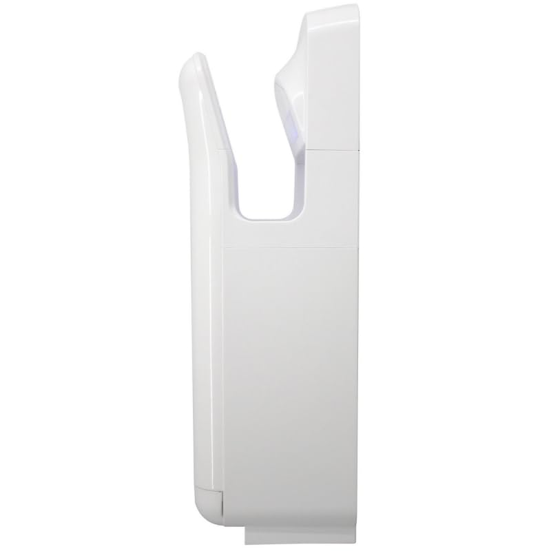 Générique Asciugamani automatico ad aria pulsata 2000 W – asciugatura ultra rapida 3 – 6 secco – senza contatto, ABS antibatterico, fissaggio a parete – ideale per WC pubblico e pro