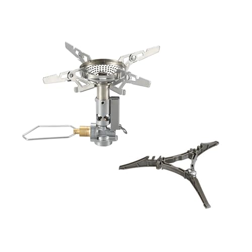 CAMPINGMOON XD-2F Canister Top Stove Portable Compact Foldable w/igniter w/Gas