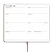 Hardcover Academic Planner 2023-2024, Daily Weekly Monthly Personal Organizer-5 x 8.2 Inches for Home School Plan,Study and Schedule