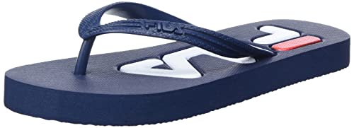 FILA Troy kids Unisex-Kinder Slipper, Blau (Fila Navy), 34 EU