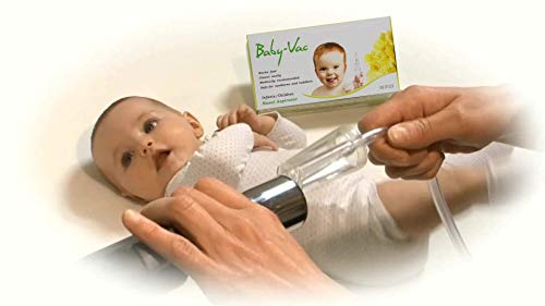 Baby-Vac Baby Nasal Aspirator Safe Hygienic Quick Best Results For Newborns And Toddlers #TOP3