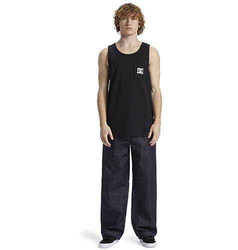 Camiseta sin mangas DC Shoes Star de algodón suave con bolsillo 3