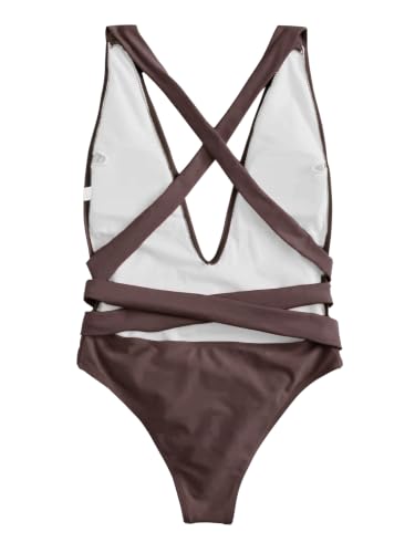 Image of Lilosy Sexy One Piece Swimsuit Women Plunge Bathing Suits