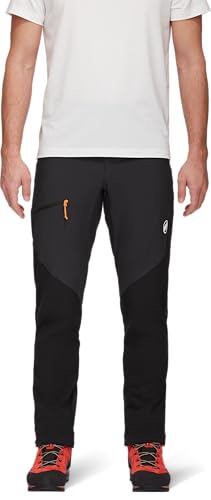 Pantalon Courmayeur SO Pants Men noir en taille 54 long pour la randonnée et l'alpinisme