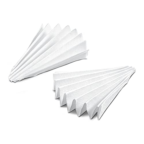 Sartorius FT-4-104-125 391 Grade Quantitative Filter Paper, Folded, Non Sterile, White, 125mm Diameter (Pack of 100)