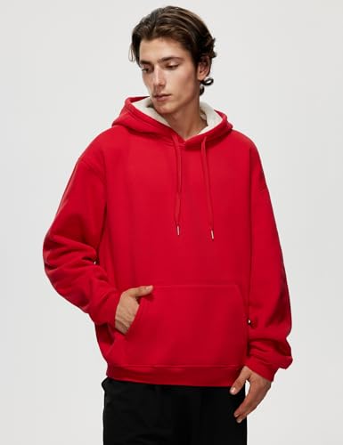 Iwing Hoodies Sweatshirts for Men Heavyweight Fleece Hoodie Oversized Weighted Cotton Warm Sweatshirt Women Fall Winter2