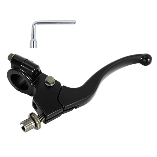 7/8\" Universal Left Clutch Lever Compatible with 50cc 70cc 90cc 110cc 125cc Dirt Bike Mini Bike,Brake Lever for CT200U CT100U Trail 200 CRF50 CRF100 CRF150 XR50 XR200 YZ80 YZ85 YZ100 KX65 KX85(Black)