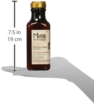 Maui Moisture Smooth & Repair Anti-Frizz Curl Shampoo, vanilla bean 13 Fl Oz