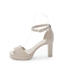 snidel オープントゥ プラットフォーム サンダル ☆超美品☆ snidel スナイデルオープントゥプラットフォーム