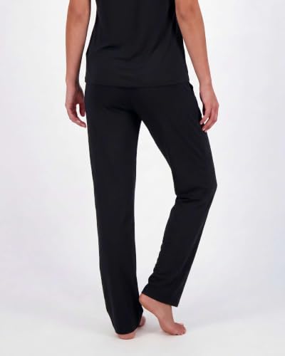 Image of Real Essentials 2 Pack: Women's Comfy Pajama Sets - Short Sleeve Ladies Loungewear Sleepwear PJs (Available In Plus)