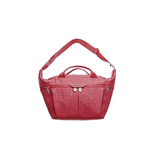 Simple Parenting - Sac pour couches pour voiture doona All Day Love Rouge