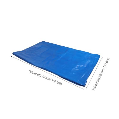 Protección UV y refugio solar Tofficu lona impermeable exterior 3x4 3
