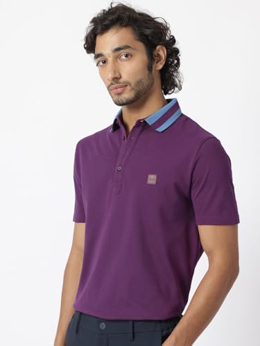Image of Rare Rabbit Regular fit Plain Polo