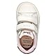 Geox Jungen Mädchen B GISLI Girl D Sneaker, White/Pink, 27 EU