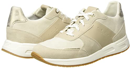 Geox D Bulmya A, Sneakers Donna, Beige Lt Taupe