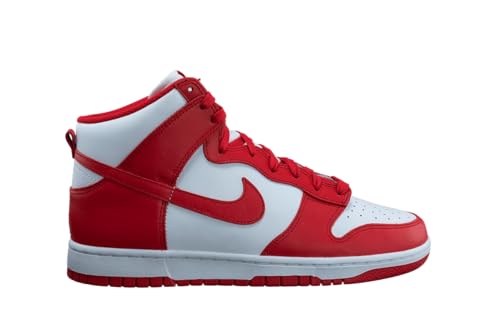Nike Mens Dunk High DD1399 106 White/University Red - Size 10