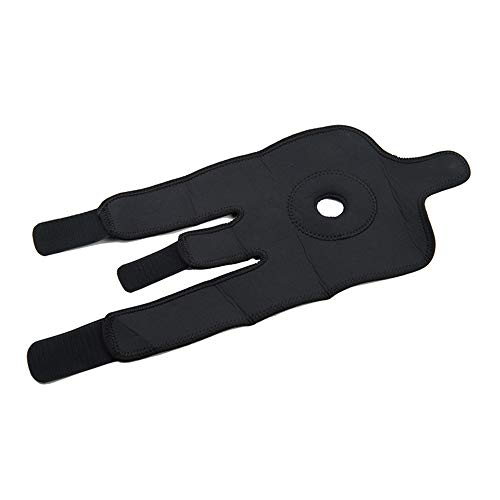 Joelheira, Andoer 1 peça elástica joelheira suporte joelheira joelheiras ajustáveis ​​para basquete