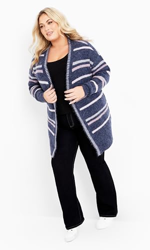 Image of Avenue Women's Skye Stripe Cardigan