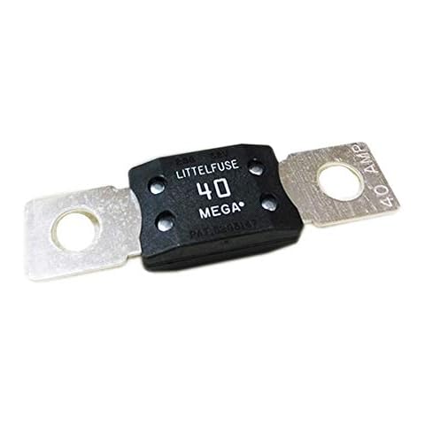 Littelfuse 0298040 Bolt Down Auto Fuse 40A Time Delay 32V 298 Series, MEGA Cover