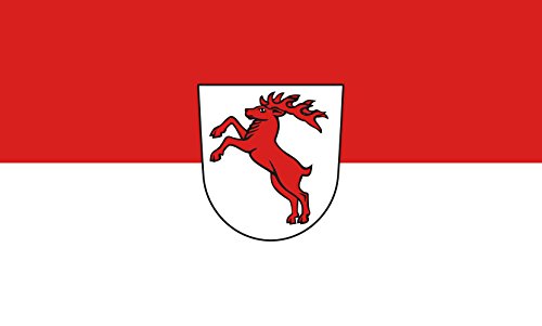 Drapeau grand format Dürbheim 1.35m² avec finitions renforcées