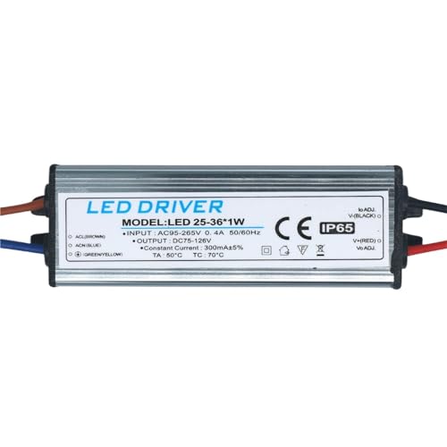 Alimentation 300mA étanche pour driver LED de spots de terrasse 1-3W