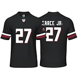James Pearce Jr.Jersey Mens/Women/Youth Football Stitched T-Shirt for Sports Fan Black No Brand/Logos