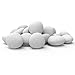 Gibson Living Set of 24 Light Weight Ceramic Fiber Gas Ethanol Electric Fireplace Pebbles in Gray