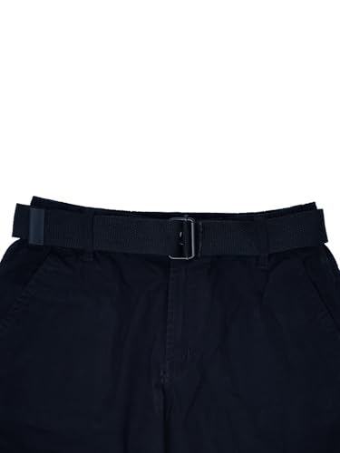 Image of CAVIO Boys Cotton Solid Cargo Pants
