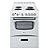 Avanti ERU240P1B ERU240 24" Electric Range Oven with Framed Glass Door, in Black