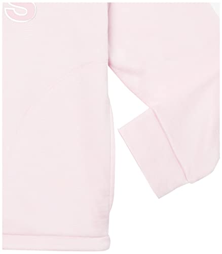 adidas Girls' Long Sleeve Mélange Hooded Fleece Pullover3