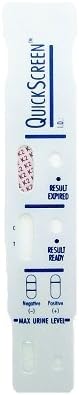Phamatech Quickscreen MET 500 ng/mL Urine Dip Card Drug Testing - Pack of 5