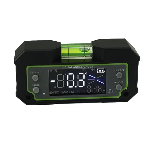Inclinómetro digital DualAxis 4x90° con base y transferencia de datos miniatura 4