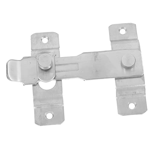 CUBTOL 5 peças de fechaduras de porta de aço inoxidável com fivela de porta para fechaduras de porta