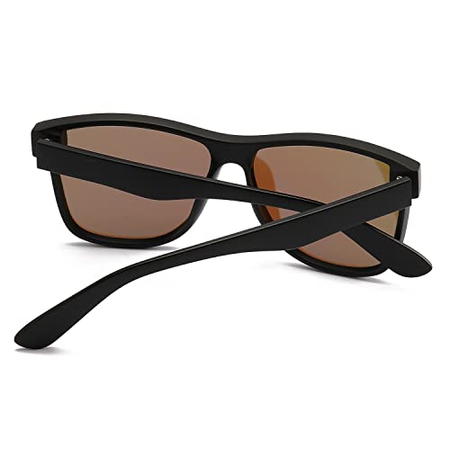 Image of DUBERY Fashion Polarized Sunglasses for Women Men 100% UV Protection Trendy Siamese Lens Shades D8030