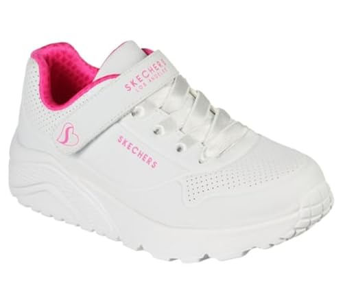 Skechers Unisex Kinder Uno Lite Sneaker, Weiß, 33.5 EU – Ansicht 1