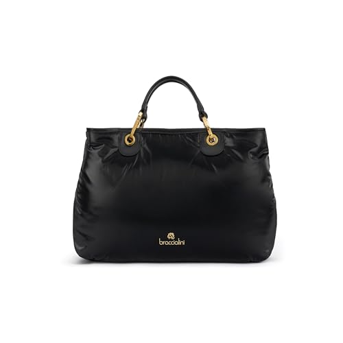 Dimensioni generose ma bilanciate per un uso quotidiano elegante: Con le sue dimensioni medio-grandi (37 x 27 x 15 cm), questa borsa a mano donna è l’ideale per portare con sé tutto il necessario durante la giornata, mantenendo sempre un aspetto raffinato e ordinato.