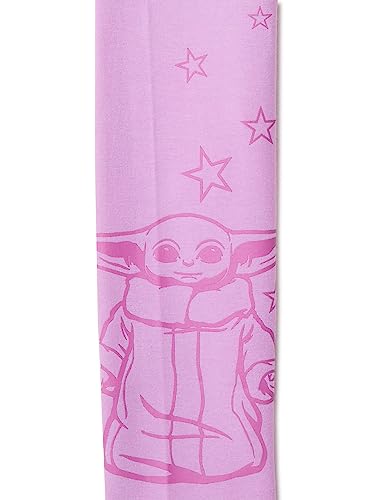 Mad Engine Star Wars Girls' Leggings Grogu Baby Yoda 2 Pack of Kids Pull-On Tights3