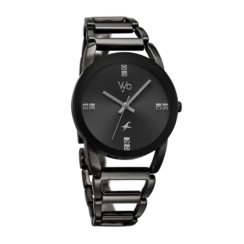 Image of Fastrack Vyb Striker Quartz Analog Gun Dial Watch for Women