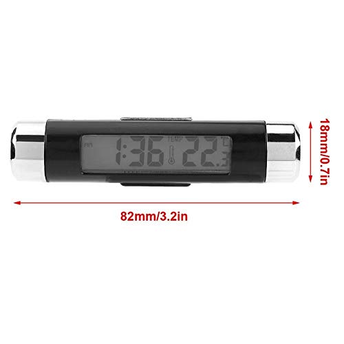Broco Multi-functional Car Auto Electronic Clock Thermometer LED Backlight Digital Display - Image 3