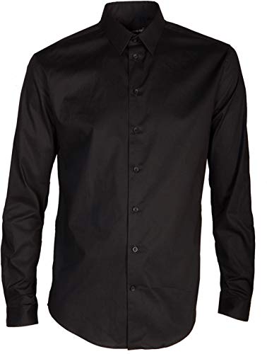 Preisvergleich Produktbild Drykorn Herren Hemd Maris schwarz 40 / M