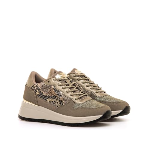 Mariamare Para Mujer. 63421 Zapatillas Salerno Gris (40), 3 A 5Cm, Cordones, Casual - 5