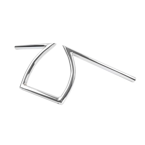 Guidon Drag Z Bar 22 mm 7/8" acier chromé custom Bobber Chopper guidon de remplacement moto