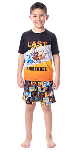 Nickelodeon Boys' Avatar The Last Airbender Cartoon Pajama Set Shorts