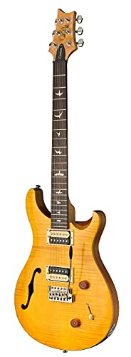 PRS SE Custom 22 Semi Hollow Santana Jaune - Les Beatles, Paul McCartney, John Lennon, RIngo Starr, George Harrison PRS SE Custom 22 Semi Hollow Santana Jaune – Image 4