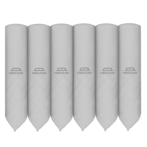 Image of HEELIUM Bamboo Handkerchief for Men & Women | Ultra Soft & Absorbent | Multipurpose Premium Rumal | Large Size 43 x 45 CM