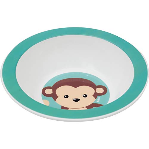 Pratinho Bowl Animal Fun Macaco, Buba, Colorido