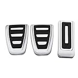 Para el pedal de gas: no necesita arrancar el pedal de goma original, cubra el pedal de gas directamente para adaptarse.