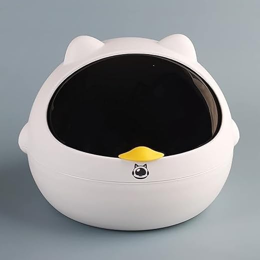 Office Desktop Paper Bin with Lid