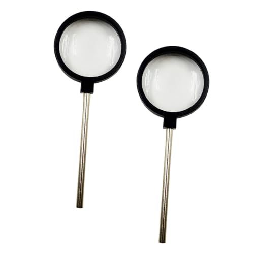 CANIGHT 2pcs Concave Lens Labs Equilateral Prisms Experimental Equipment Convex Lens Nrg Prisma Physics Teaching Handheld Optical Lens Biconvex Lens Teaching Convex Lens Glass